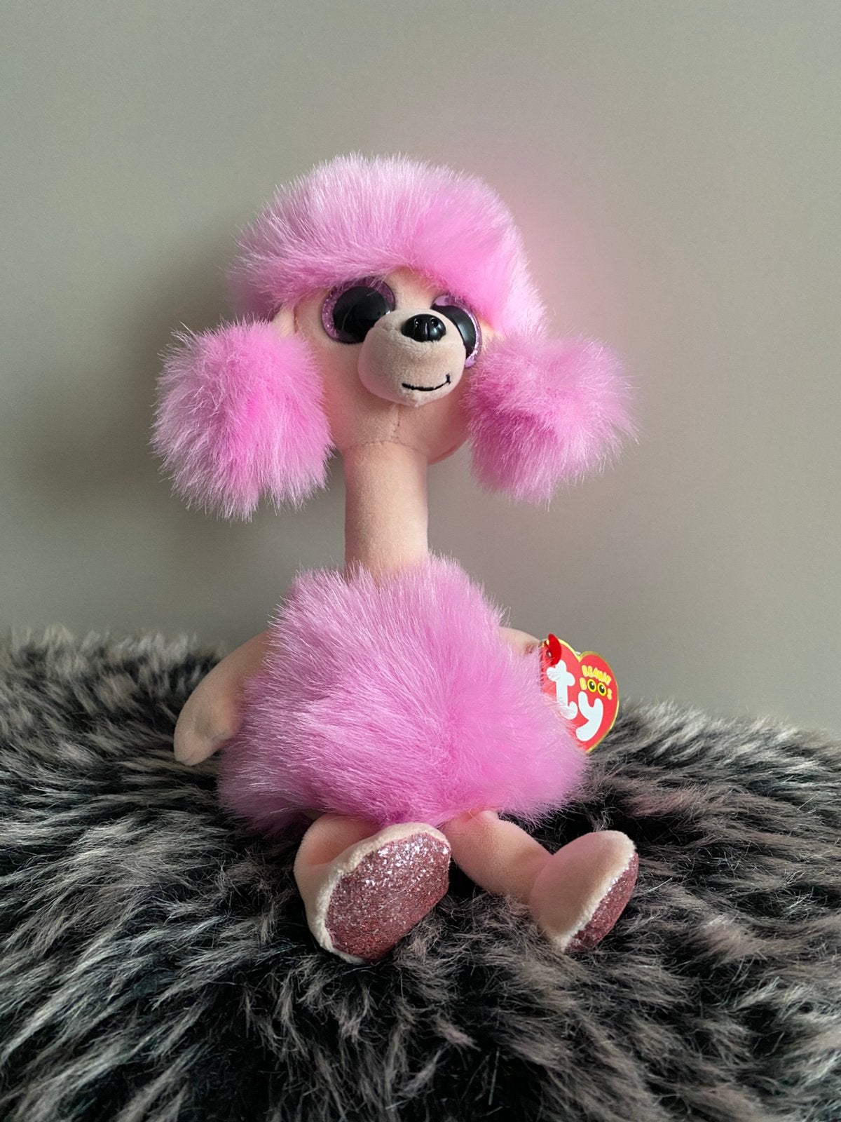 Poedel hond knuffel. Ty. 25 cm nieuw, Kinderen en Baby's, Speelgoed | Knuffels en Pluche, Verzenden, Nieuw, Hond