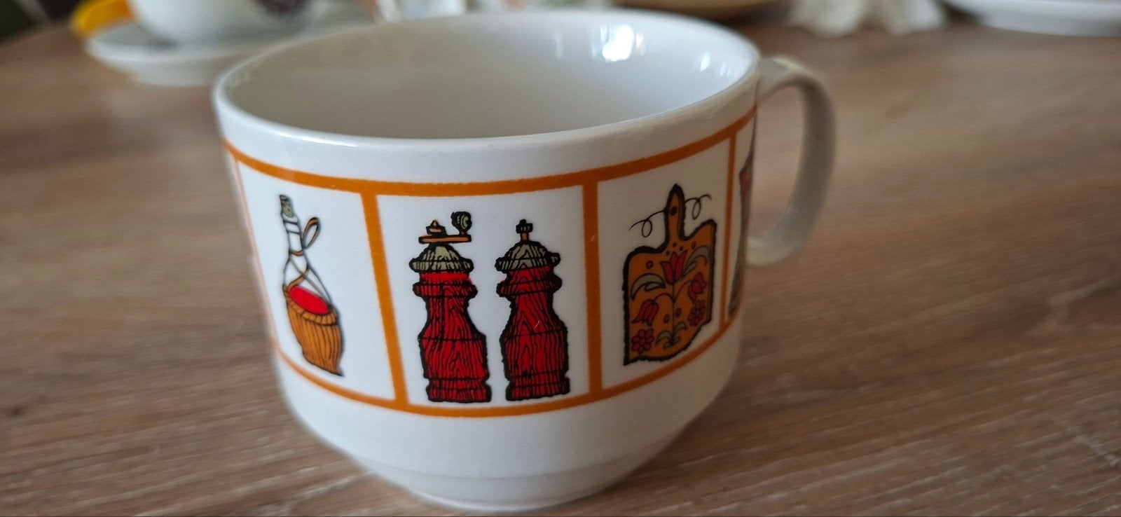 Vintage Monopol Italië Soepkom – Jaren '70, Ophalen of Verzenden