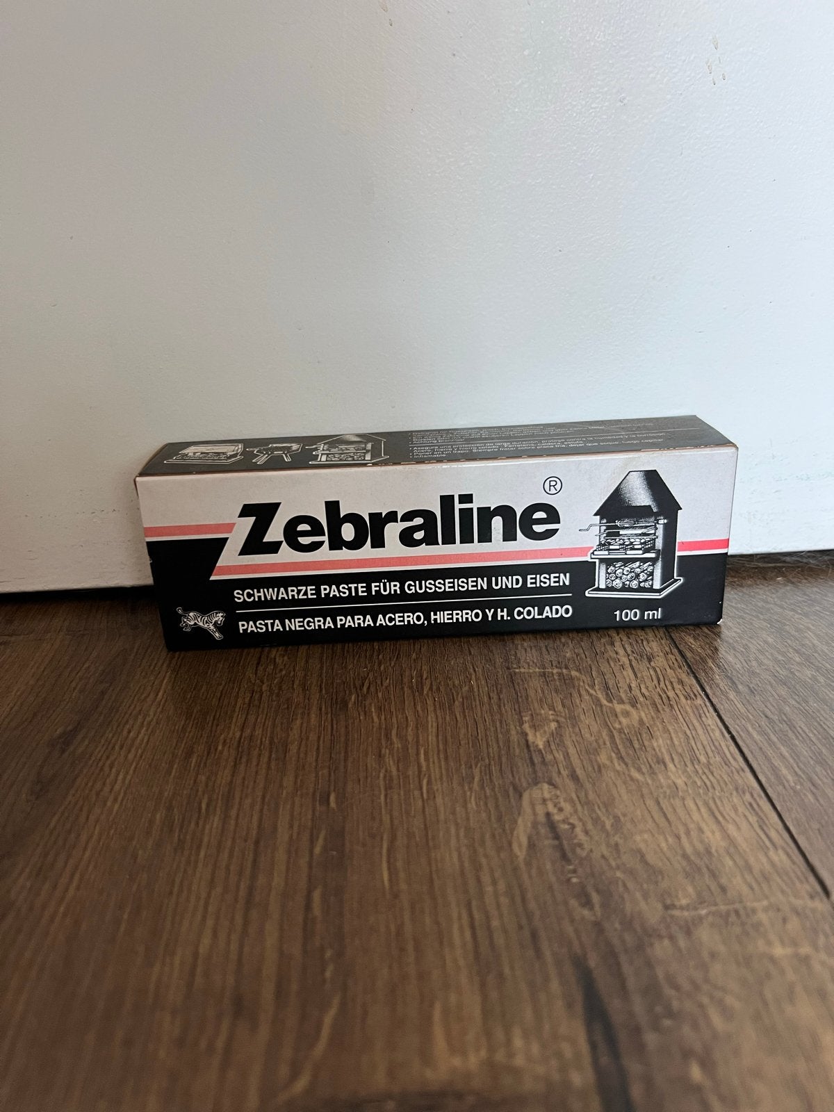 Zebraline Kachelpoets zwart 100ml - Kachelzwart Nieuw, Ophalen of Verzenden, Nieuw