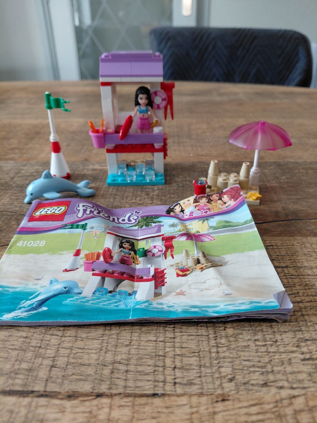 Lego Friends 41028 Emma's Reddingspost, Kinderen en Baby's, Speelgoed | Duplo en Lego, Compleet, Gebruikt, Lego, Friends
