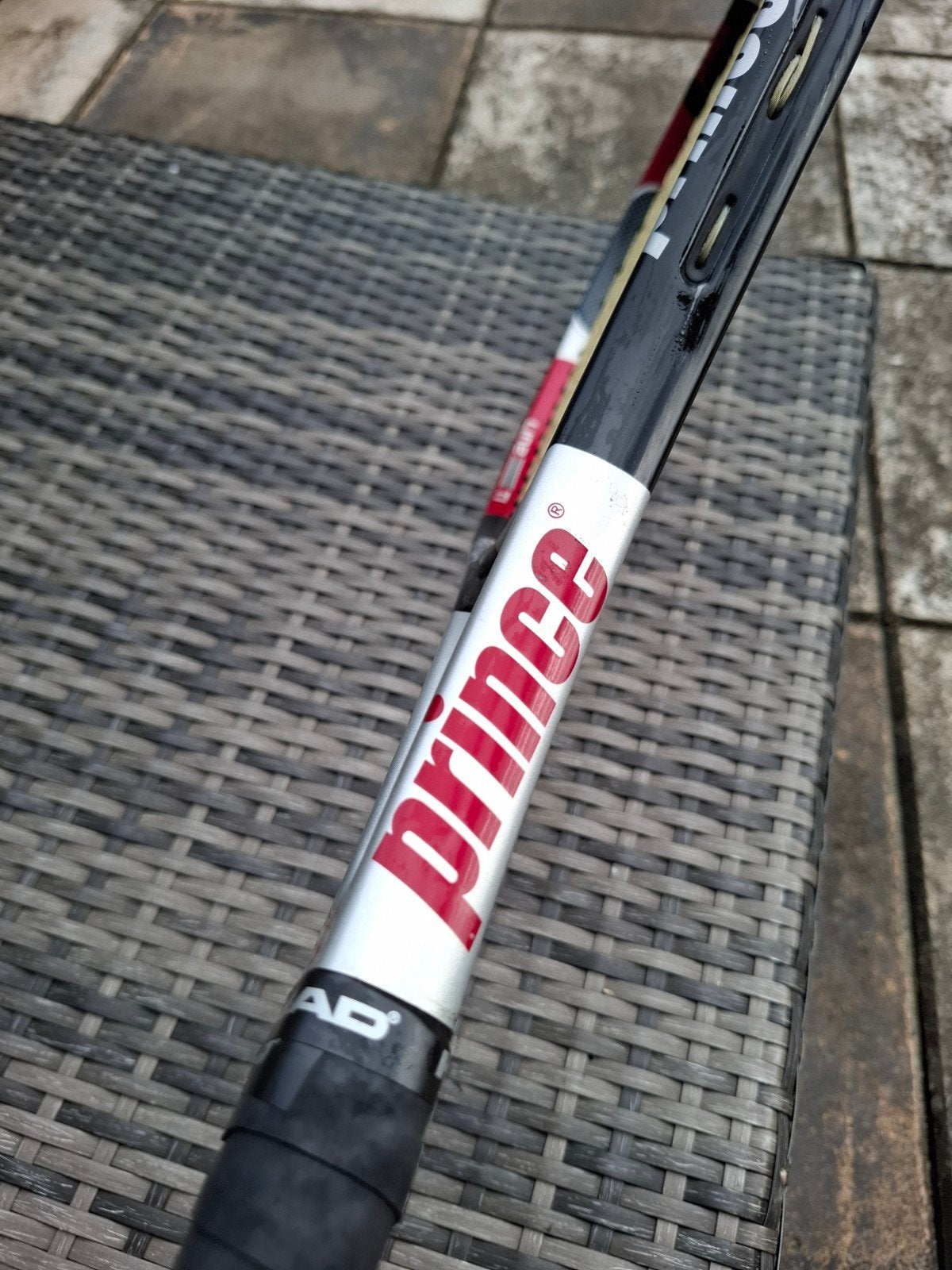 Prince Retro TI Tennisracket - Gebruikt L1, Gebruikt, Info@princetennis.com, L1, Bordentown, NJ, USA