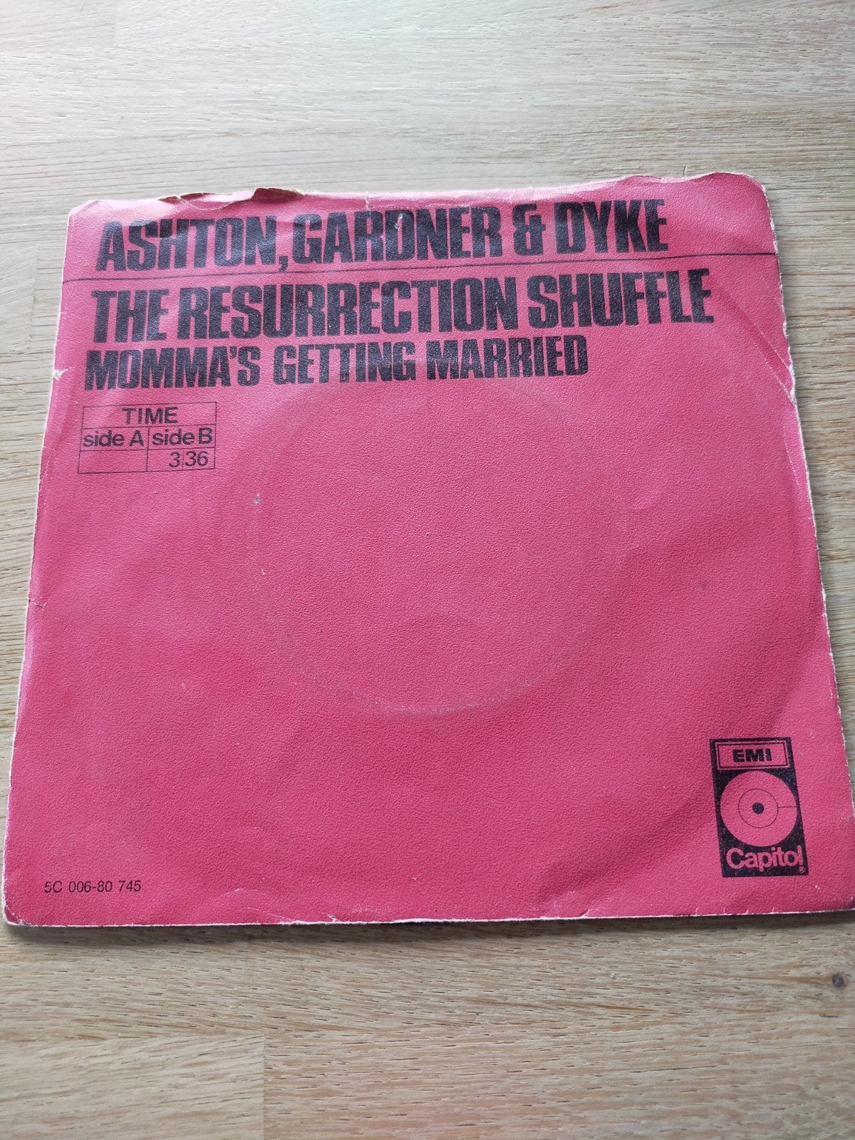 Ashton Gardner & Dyke , the resurrection shuffle, Ophalen of Verzenden, Zo goed als nieuw, Pop