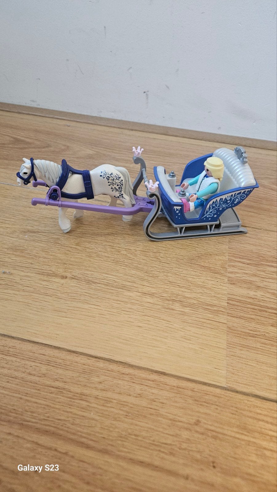 Playmobil 9474 – Koninklijke arrenslee met wit paard en figu, Ophalen of Verzenden