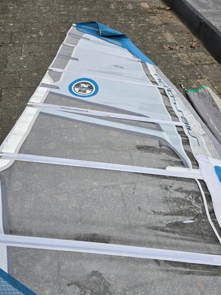 North sails warp 5.8, Watersport en Boten, Ophalen, Zeil, Minder dan 5 m²