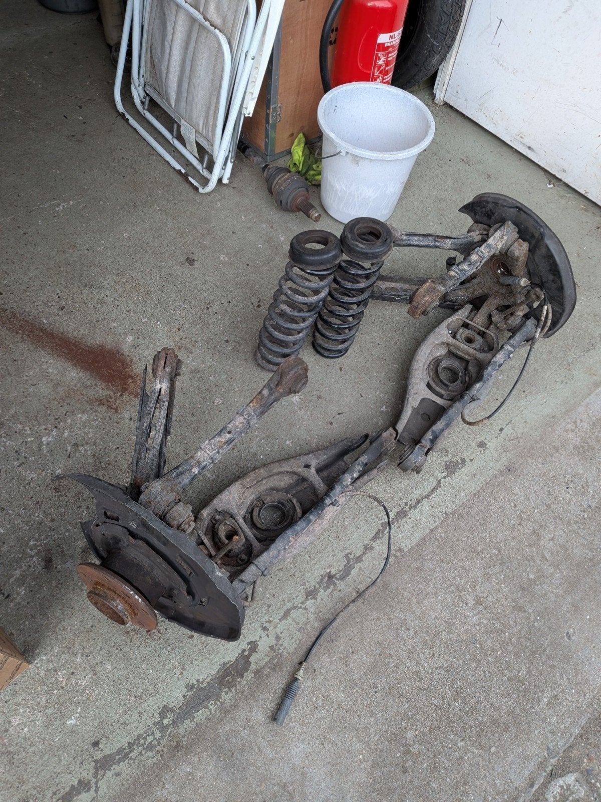 BMW E90 E91 E92 achterwiel ophanging, Ophalen of Verzenden, Gebruikt, BMW
