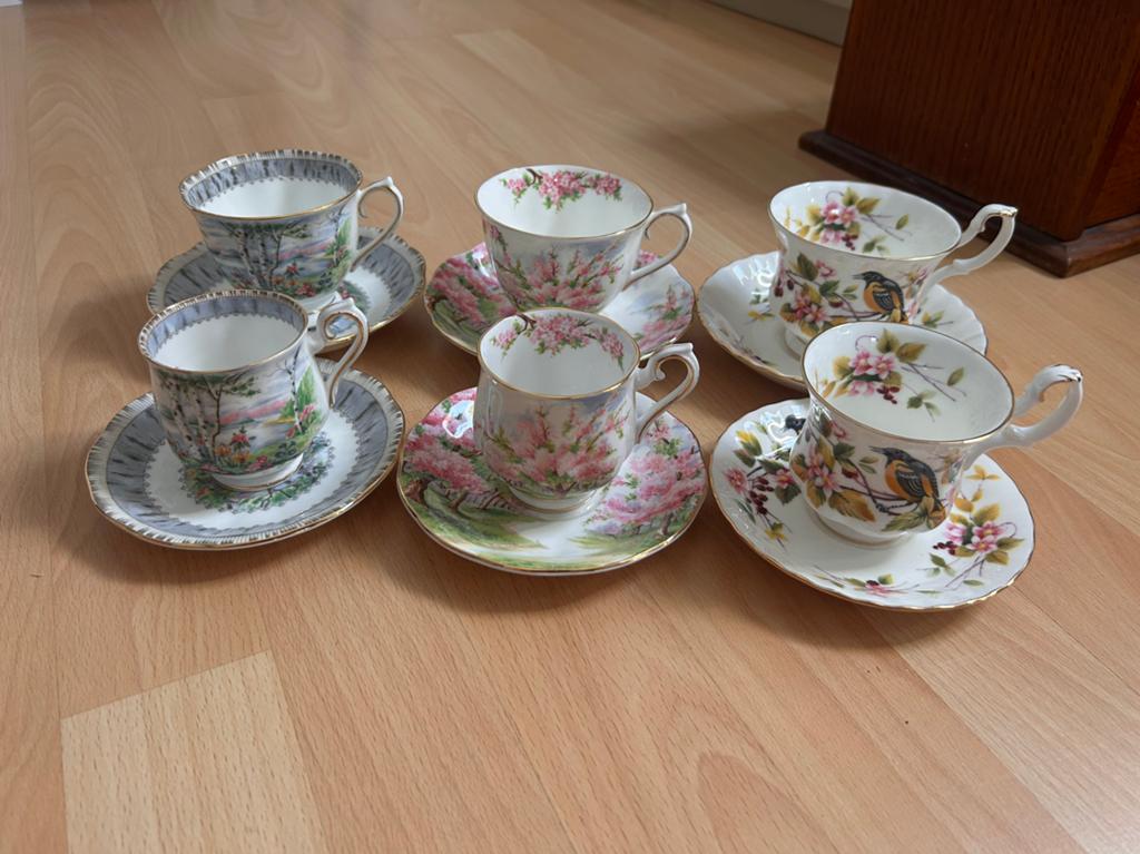 Royal Albert porseleinen setjes, Verzenden