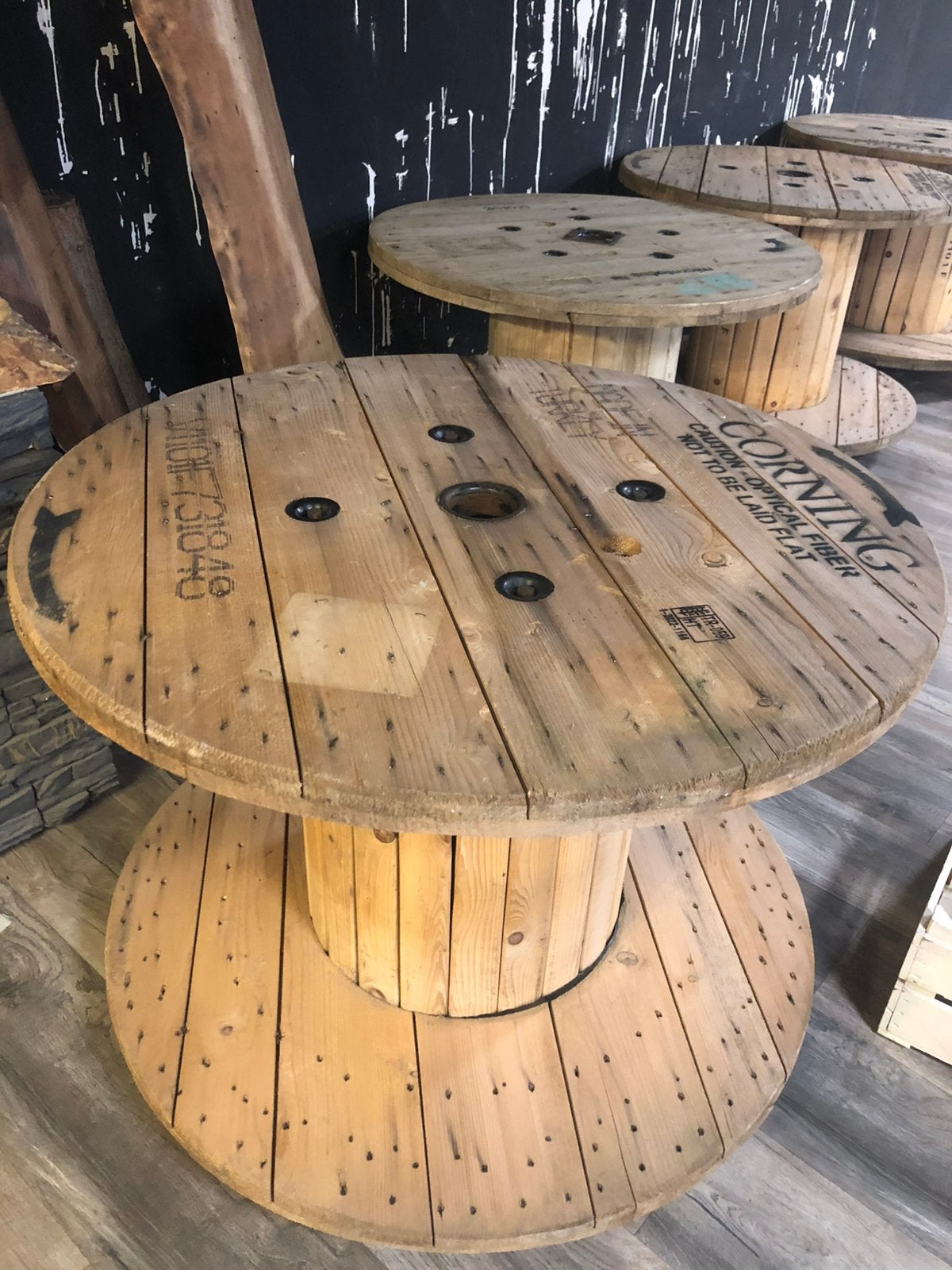 Houten haspels, Ophalen of Verzenden, Zo goed als nieuw, Pallet, Minder dan 200 cm