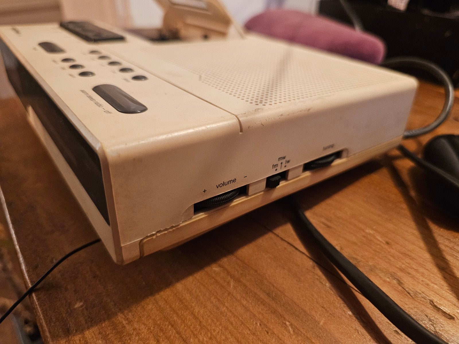 Aristona RC 5305 Radio Cassette Wekker, Audio, Tv en Foto, Ophalen of Verzenden