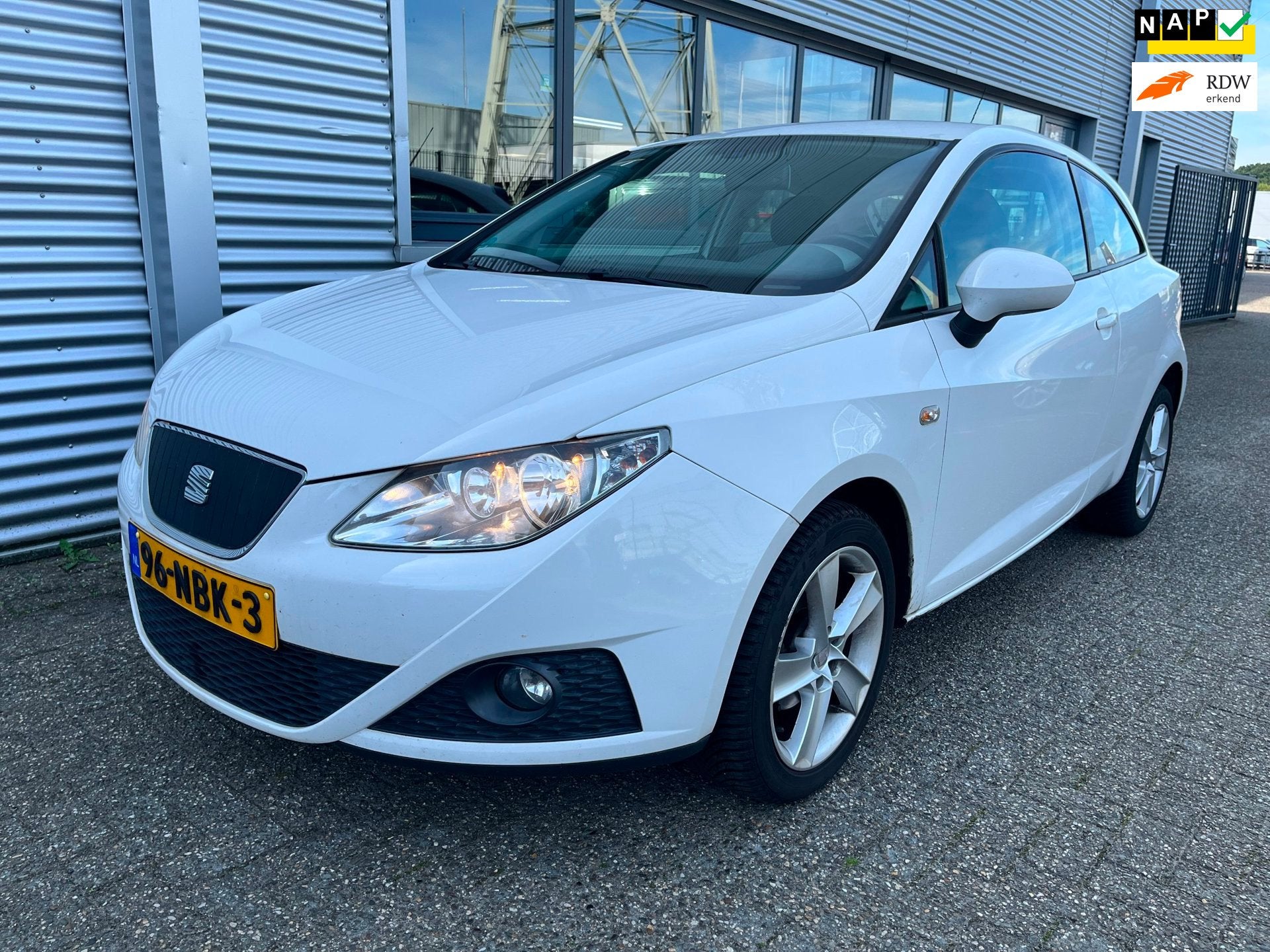 Seat Ibiza 1.2 TDI Style Ecomotive, Auto's, Voorwielaandrijving, Stof, Gebruikt, Zwart