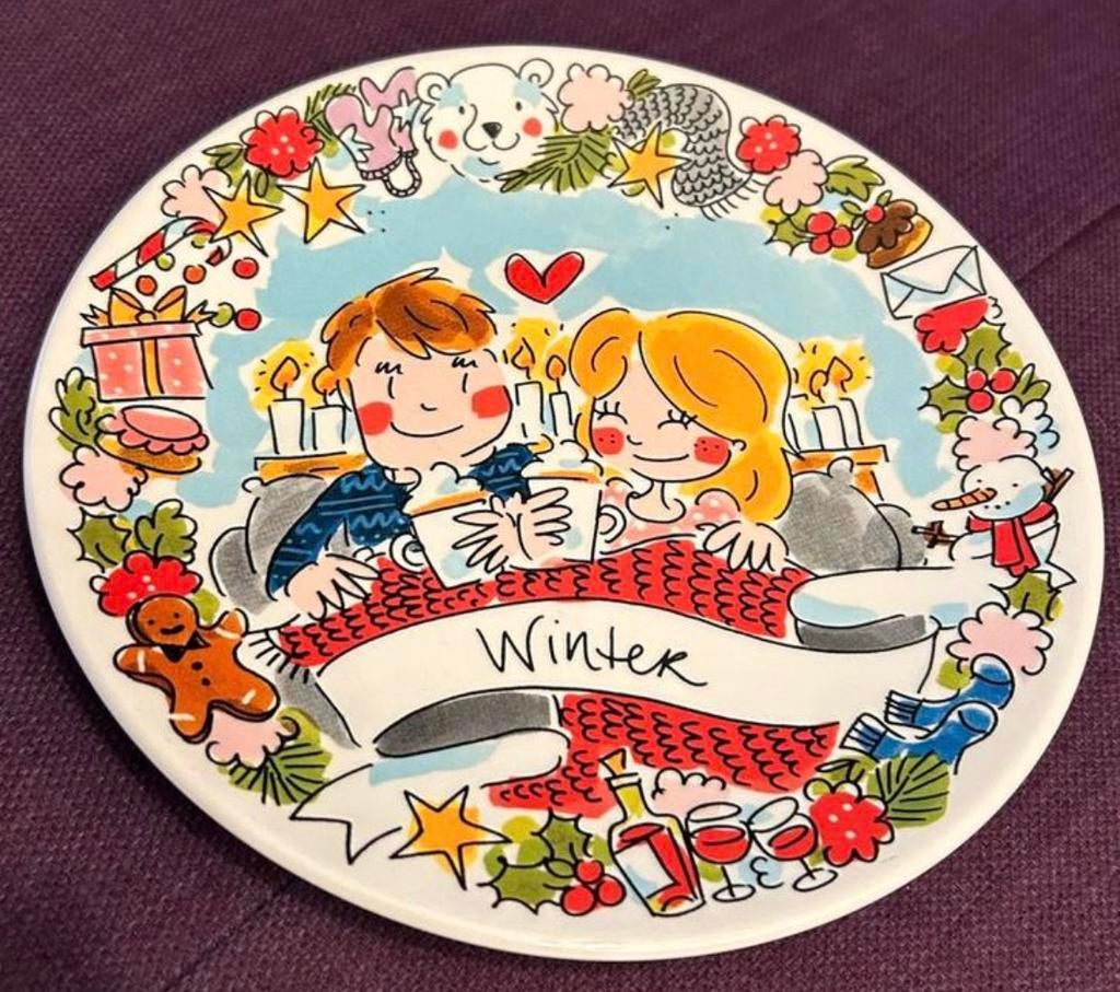 Blond Amsterdam seizoen Winter, Huis en Inrichting, Keuken | Servies, Nieuw, Bord(en), Blond Amsterdam, Aardewerk, Ophalen of Verzenden