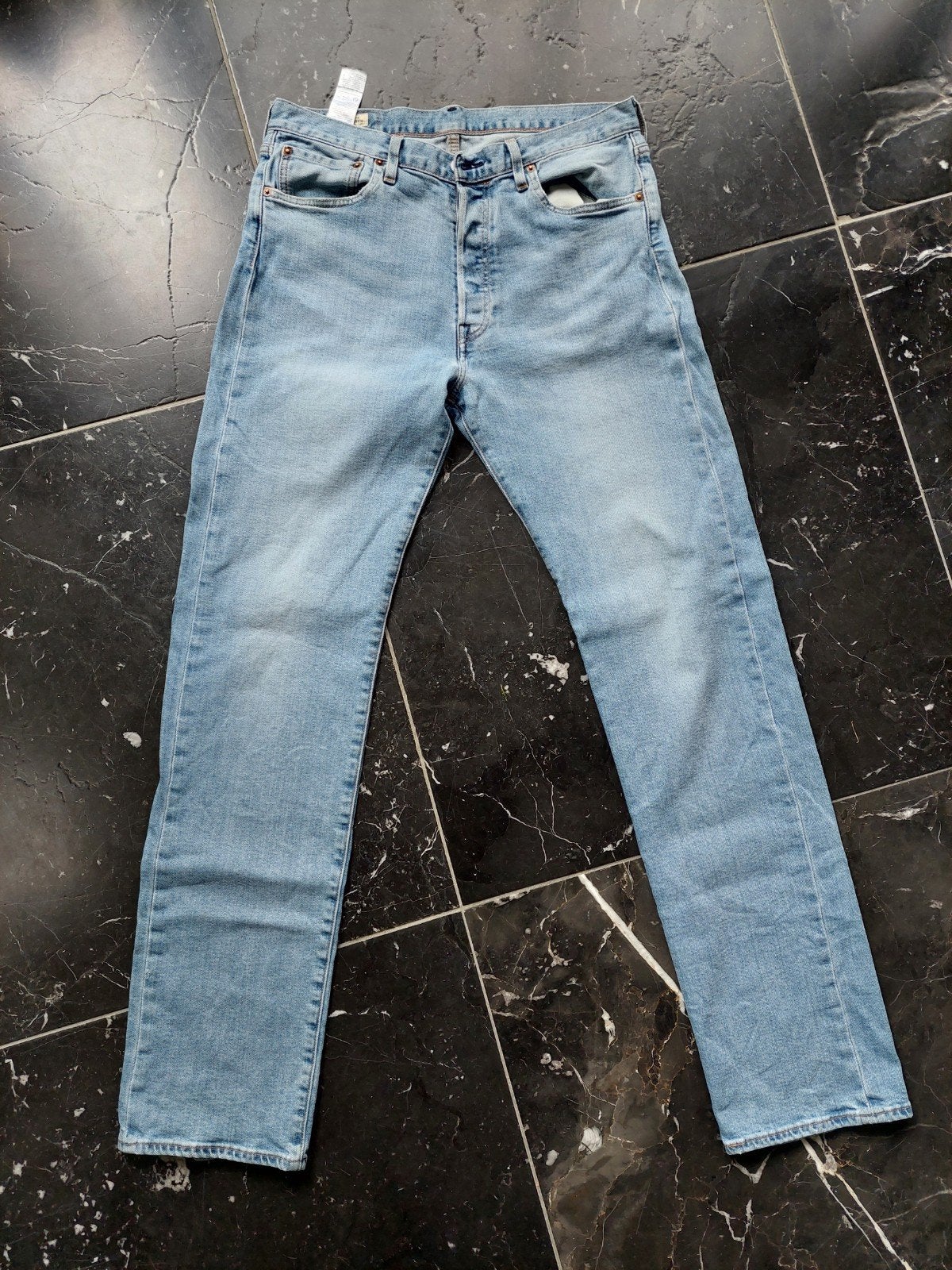 Levi's 501 Jeans - Lichtblauw - 32/34, Kleding | Heren, Spijkerbroeken en Jeans, Levi's, Blauw, W32 (confectie 46) of kleiner