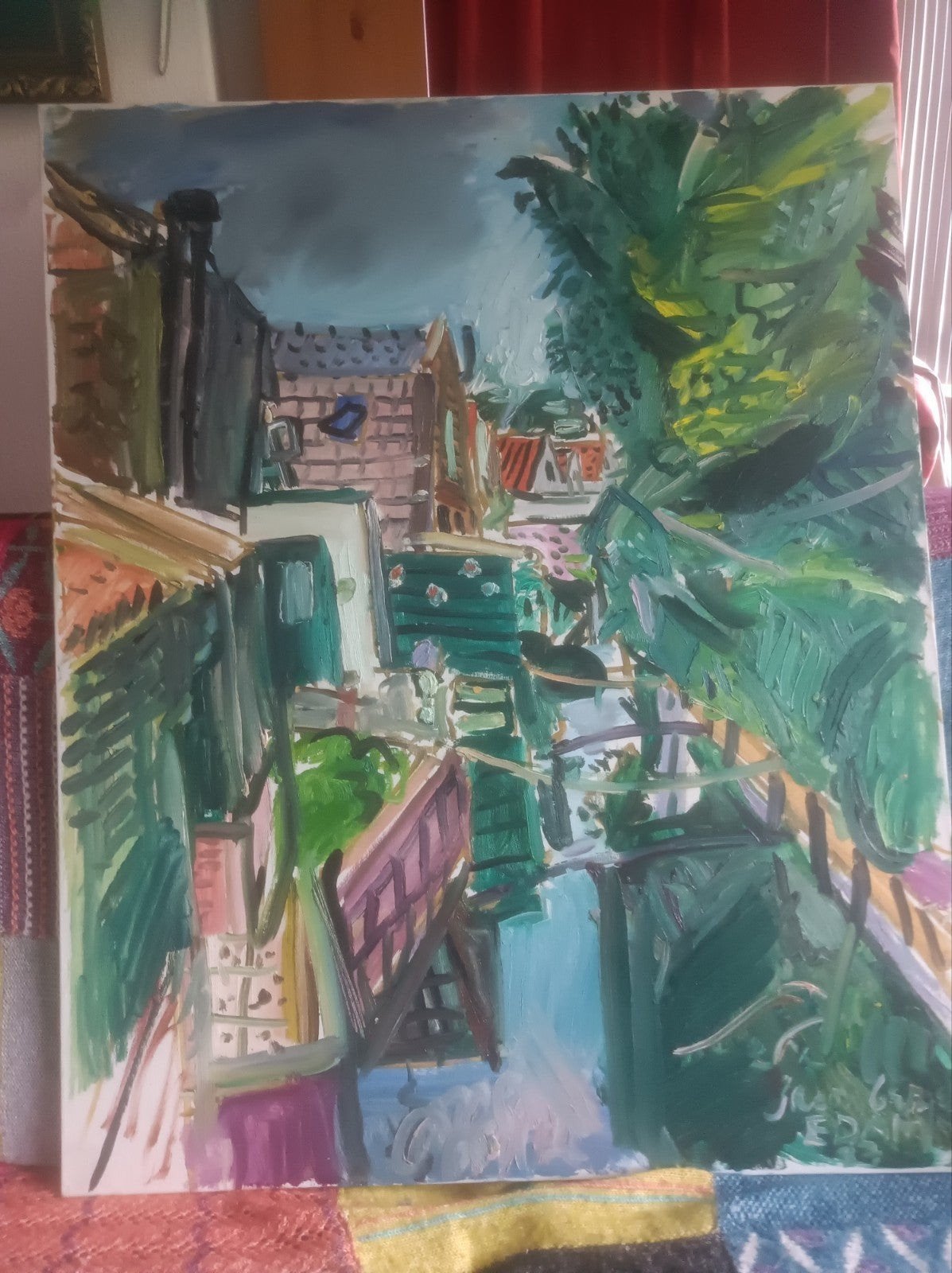 Het Boeren verdriet .Edam., Antiek en Kunst, Ophalen of Verzenden