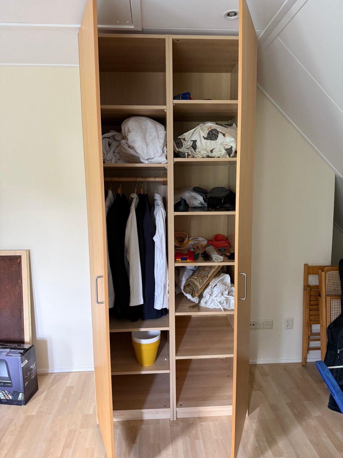 Ikea PAX kast 2x 50 cm breed, hoogte 236 cm, diepte 58cm, Ophalen, Zo goed als nieuw