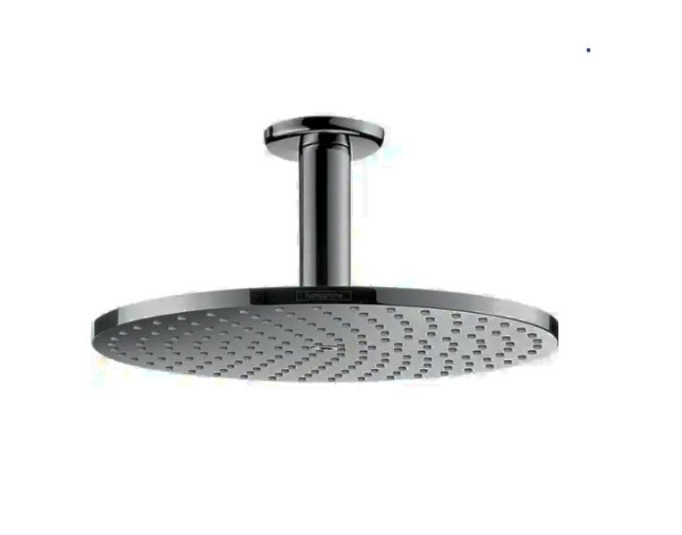 HANSGROHE/ZUCCHETTI HOOFDDOUCHE BRUSHED BLACK CHROME, Niet ingevuld, Overige typen, Niet ingevuld, Nieuw