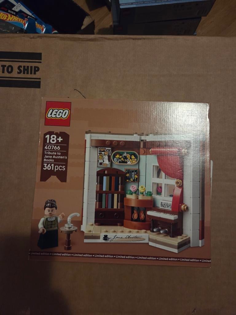 LEGO 40766 Jane Austen's Books Limited Edition, Kinderen en Baby's, Speelgoed | Duplo en Lego, Ophalen, Nieuw, Complete set, Lego