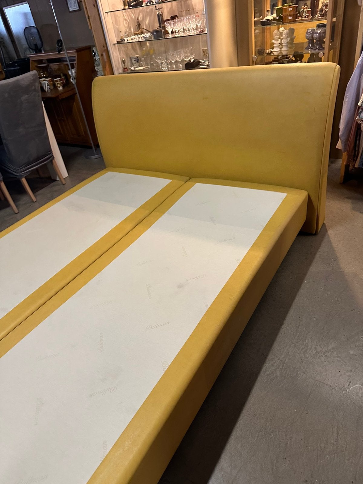 2 persoons pullman bed, C, Tweepersoons, Ophalen of Verzenden, Zo goed als nieuw