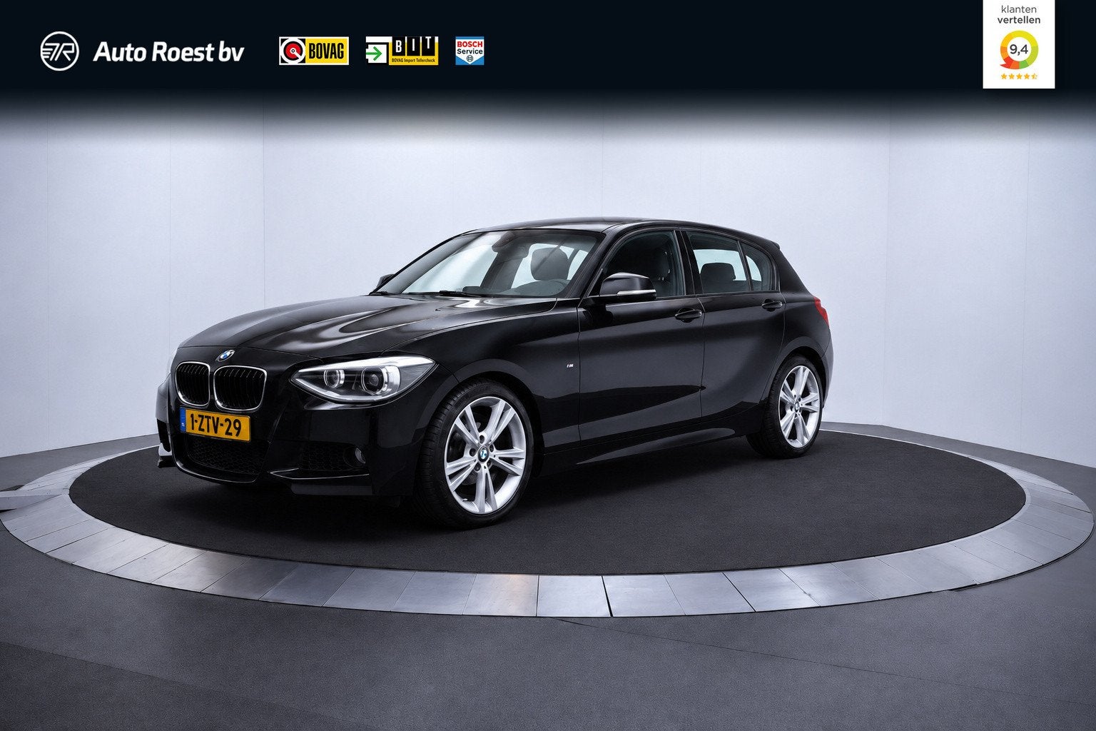 BMW 1-serie 114i M-Sport XENON | NAVI | ALCANTARA | SPORTSTO, Auto's, Achterwielaandrijving, Gebruikt, 4 cilinders, Alcantara