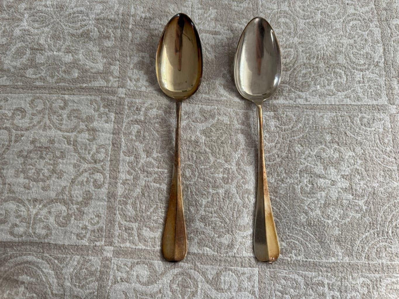 Twee lange (25 cm) WMF lepels, Ophalen of Verzenden