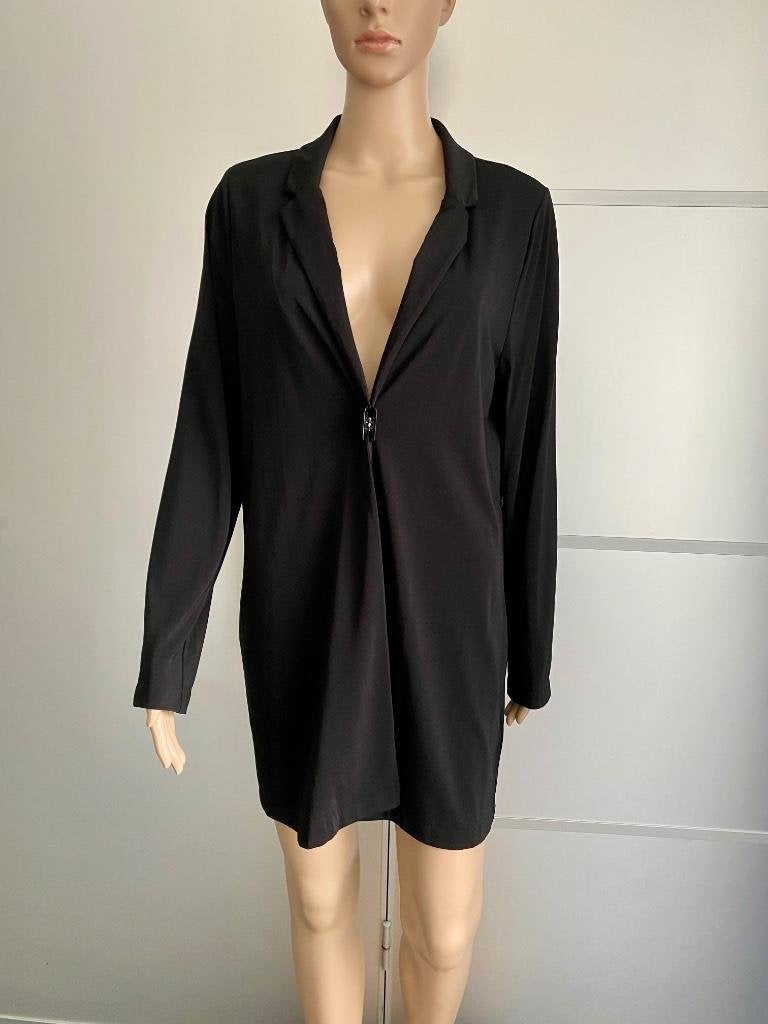 H126 Expresso maat M=38/40 lang vest jasje zwart, Kleding | Dames, Maat 38/40 (M), Expresso, Zwart, Ophalen of Verzenden