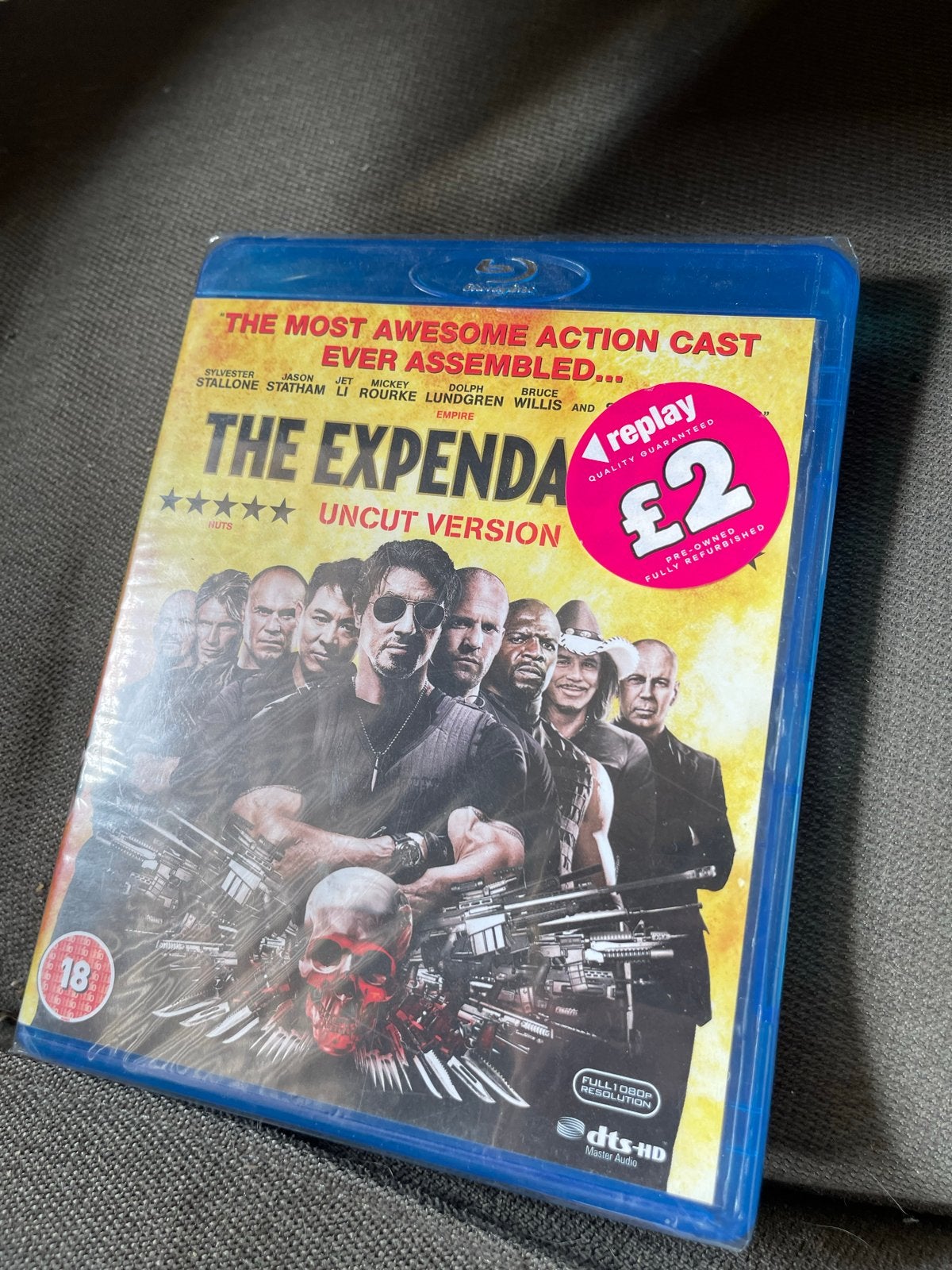 The Expendables Uncut Version Blu-ray, Vanaf 18 jaar, Engels, Nederlands, Film