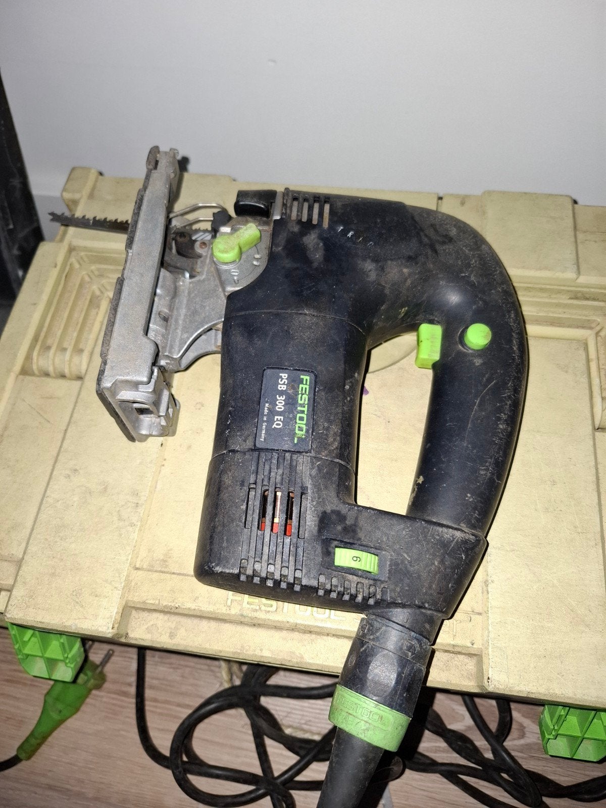 Festool Decoupeerzaag PS 300 EQ - Gebruikt, Gebruikt, Decoupeerzaag, Ophalen of Verzenden, 30 tot 70 mm