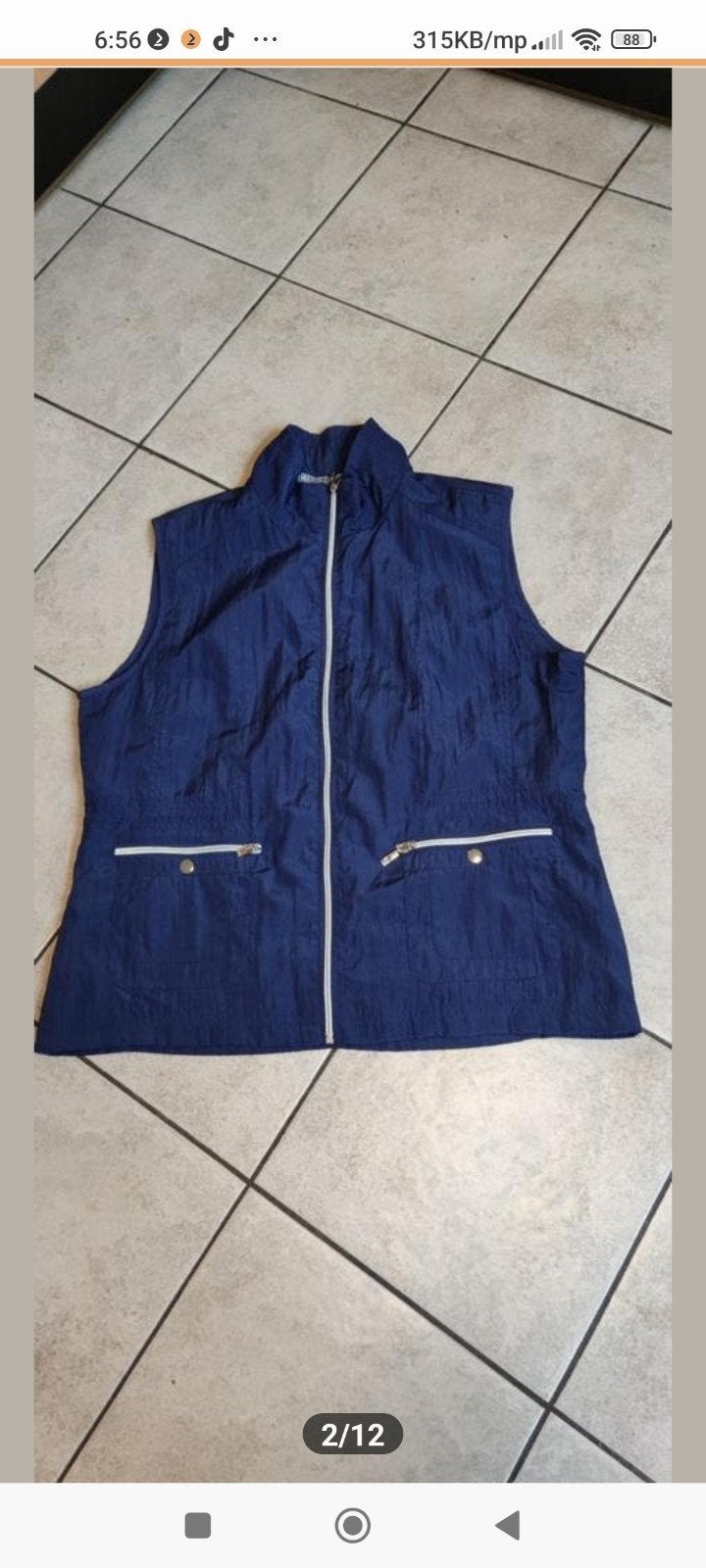Hajo JOY OF LIFE nieuwe staat mooie bodywarmer maat 42, Kleding | Dames, Blauw, Ophalen of Verzenden, Zo goed als nieuw, Maat 42/44 (L)