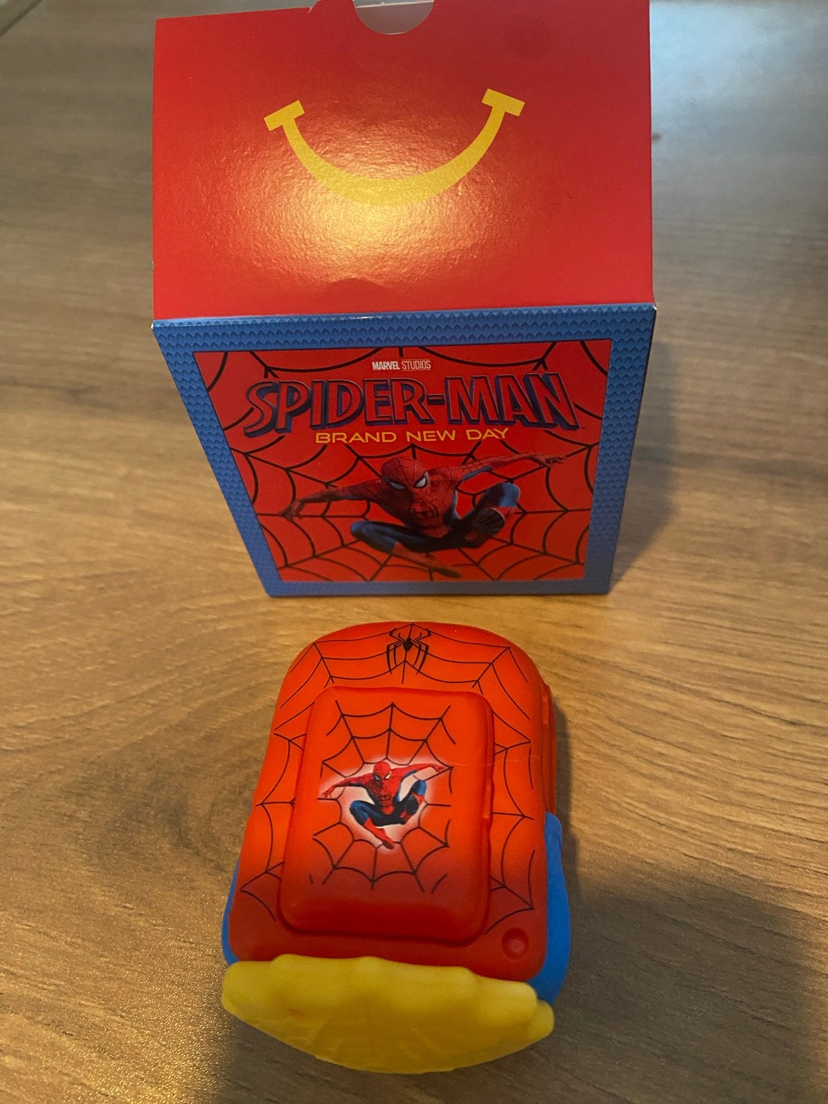 Spider-Man Happy Meal Speeltje - McDonald's, Ophalen of Verzenden, Nieuw
