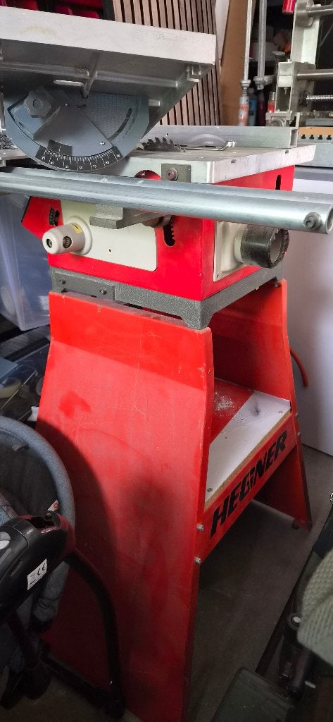 Hegner mk4, Doe-het-zelf en Verbouw, Gereedschap | Zaagmachines, Gebruikt, Cirkelzaag, 70 mm of meer, Hegner