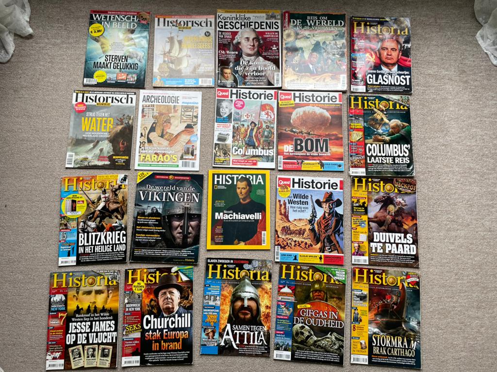 Historia tijdschriften, Boeken, Ophalen, Zo goed als nieuw