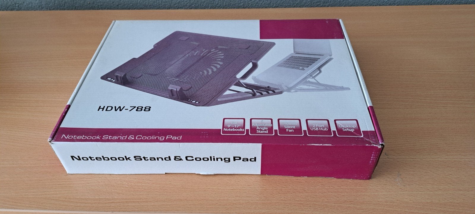 Laptop koeler Nieuw, Ophalen of Verzenden, Nieuw, Luchtkoeling