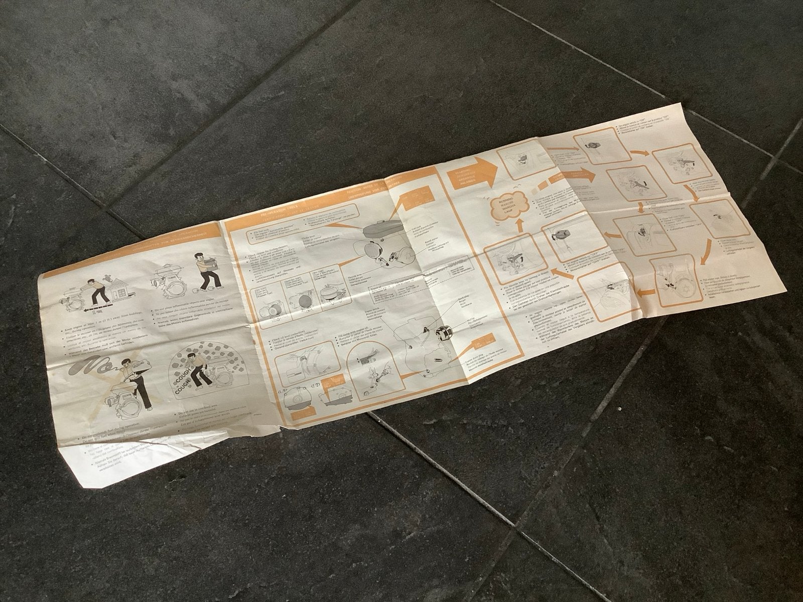 Handleiding Honda G150/G200 Motor (1972), zeldzaam en uniek!, Verzenden, Gelezen, Overige onderwerpen