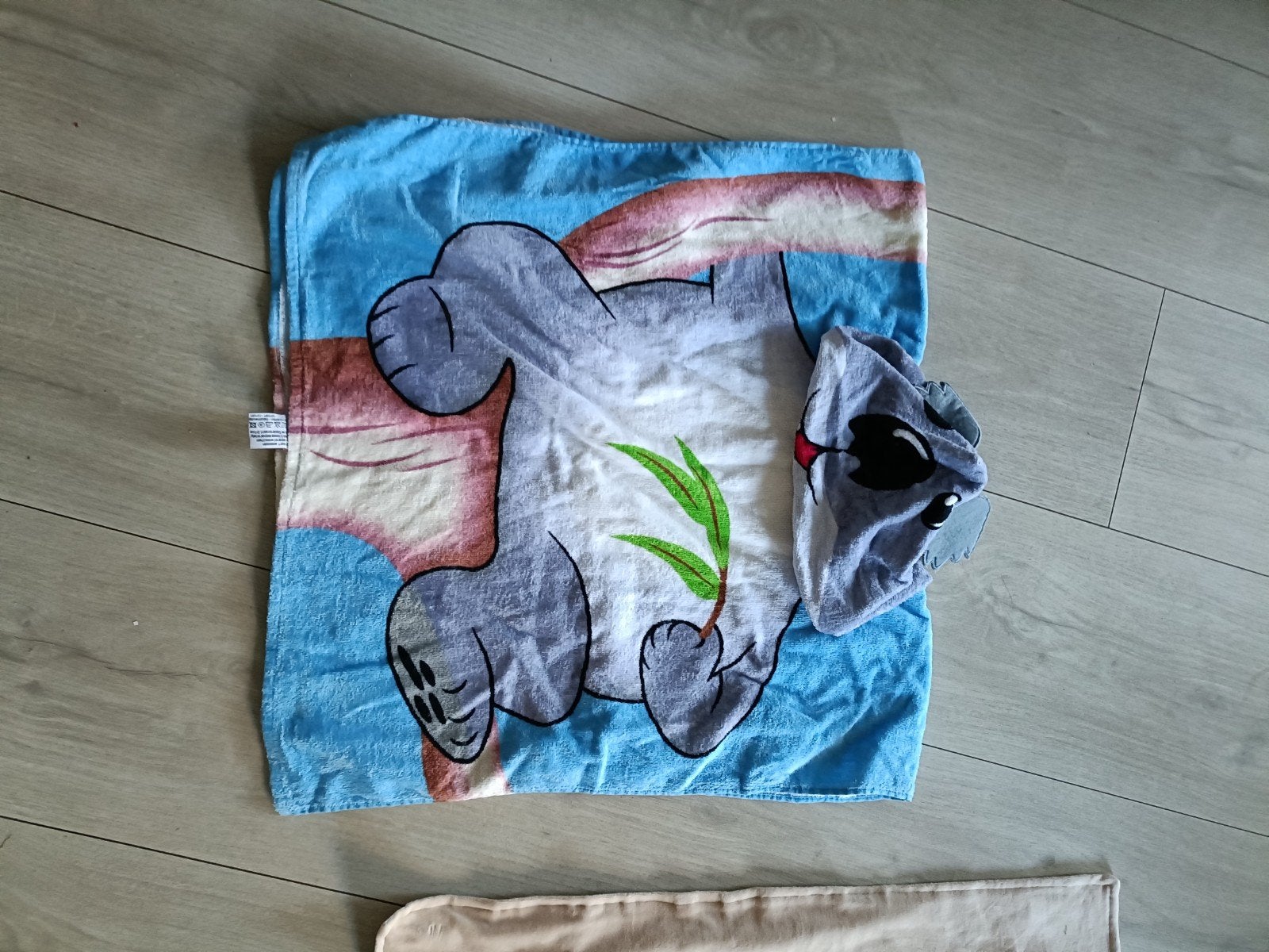 2x Baby Handdoek met Capuchon - Koala en Beer, Ophalen, Zo goed als nieuw, Meerkleurig, Overige typen