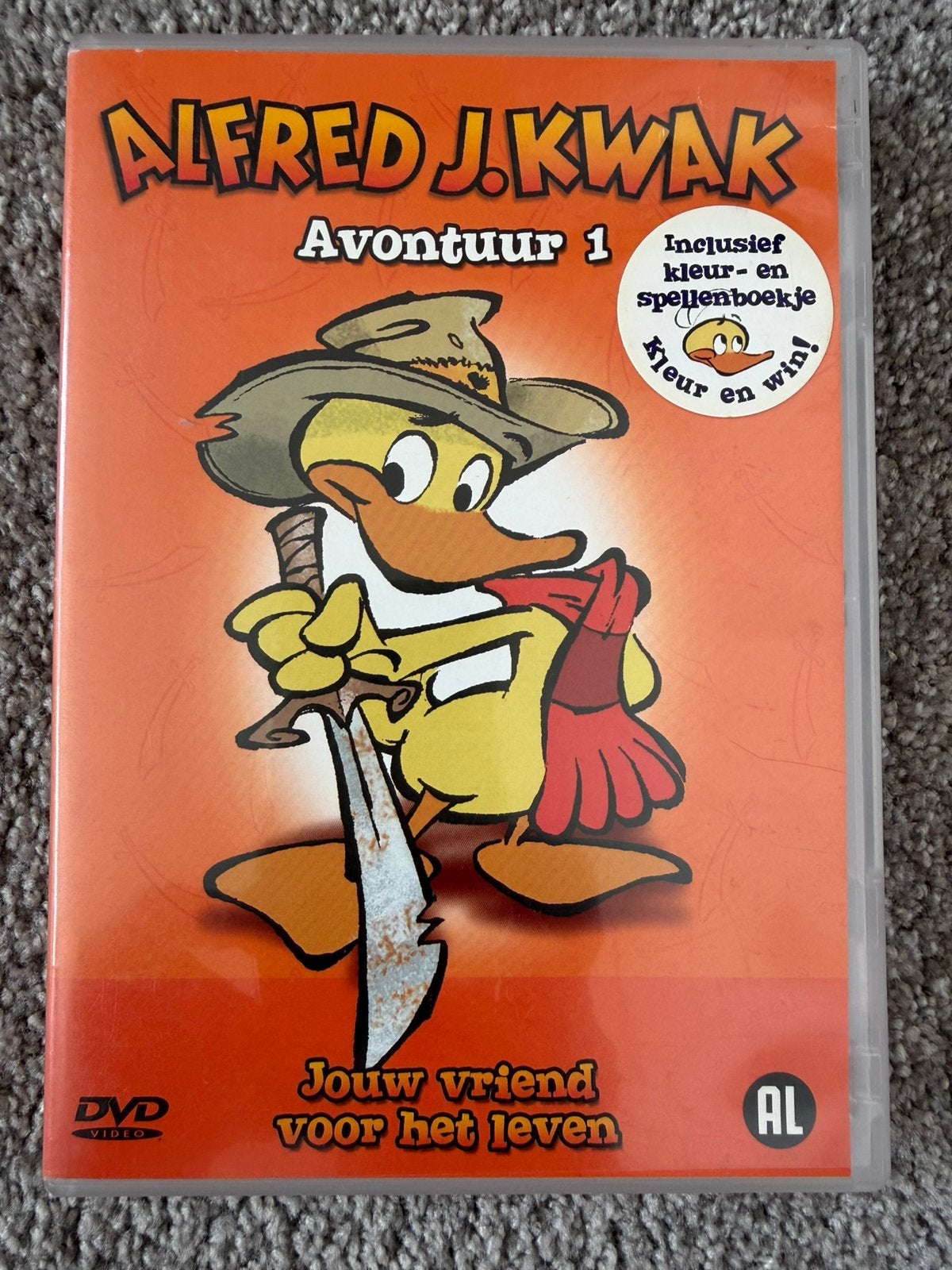 Alfred J. Kwak - Avontuur 1 - DVD, Vanaf 16 jaar, Verzenden, Zo goed als nieuw, Amerikaans