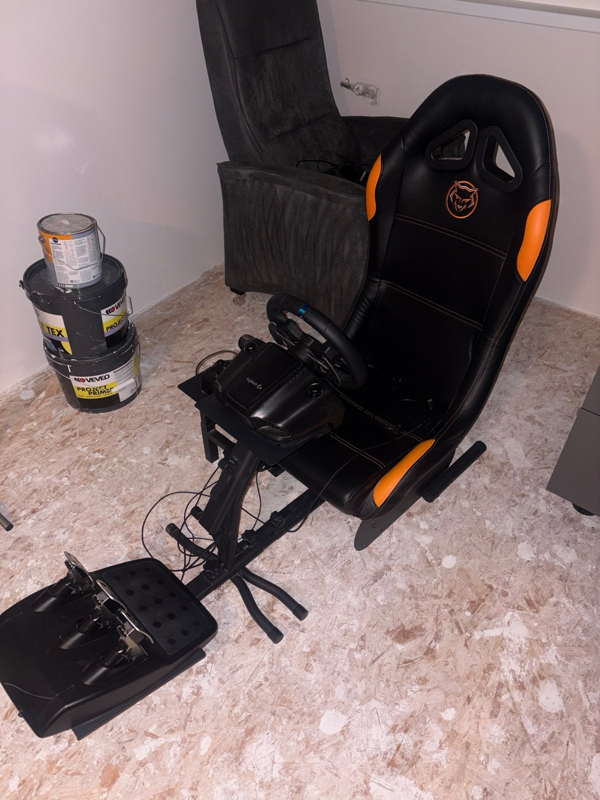 Logitech G29 Race Stuur met Schakelpook en Racestoel, Ophalen, Zo goed als nieuw, Racen en Vliegen
