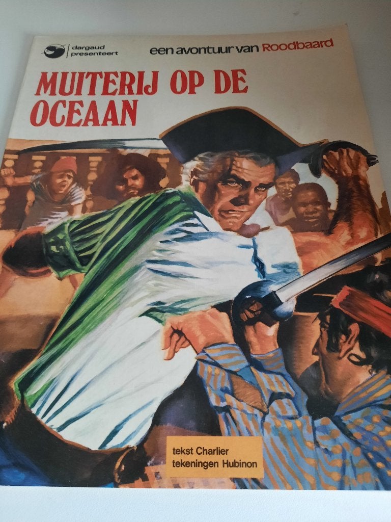 een avontuur van Roodbaard, muiterij op de oceaan, Eén stripboek, Ophalen of Verzenden, Gelezen