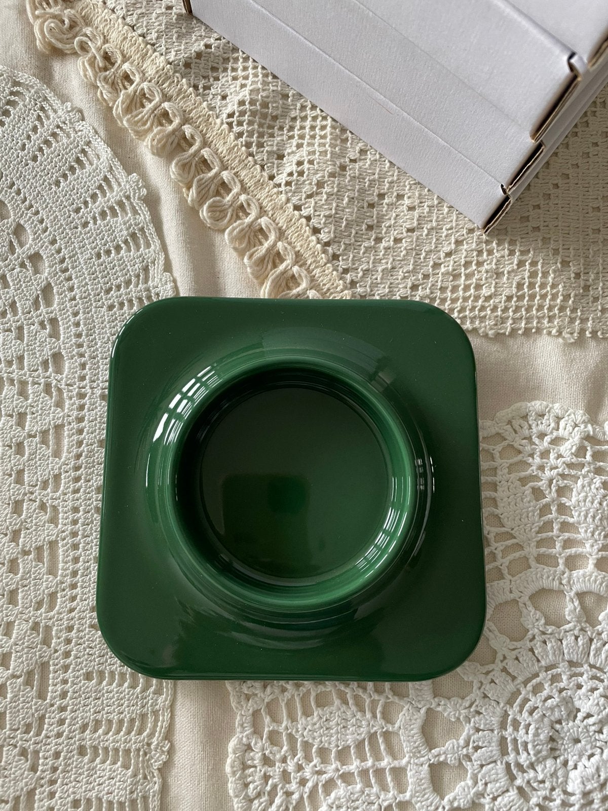Nieuw Ikea 8x Gustaf Westman kandelaar bordje plateau groen, Ophalen of Verzenden, Nieuw, Overige stijlen, Bord(en)