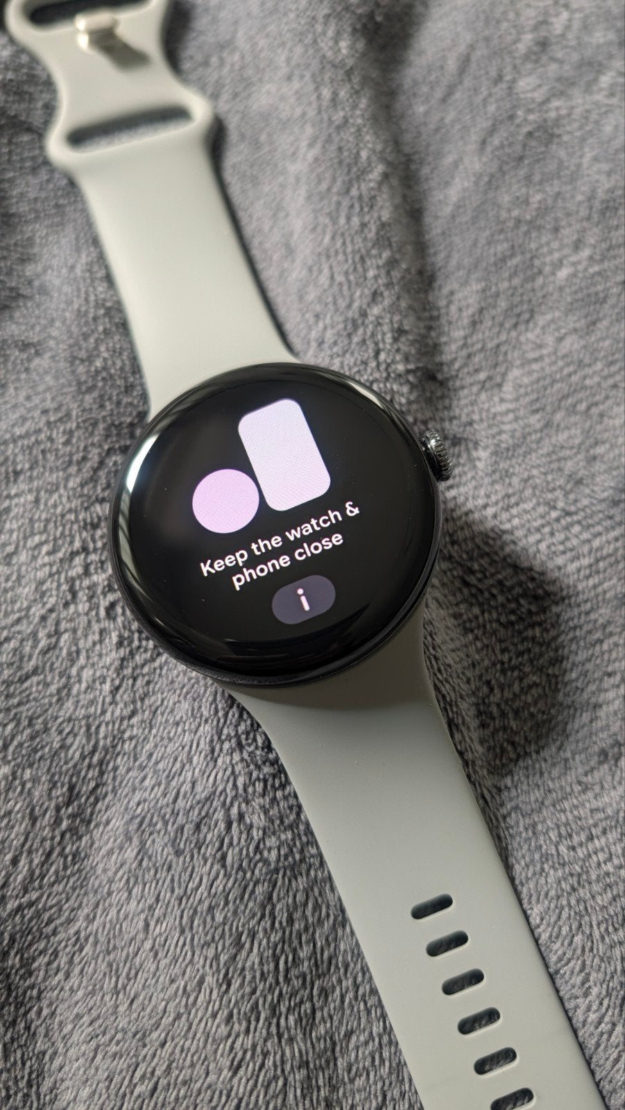 Google Pixel Watch 3 45mm wifi - Zo goed als nieuw, Google, Ophalen of Verzenden, Zo goed als nieuw, GPS