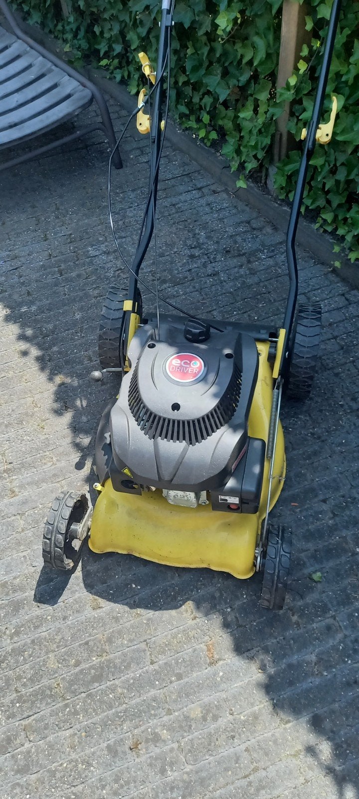 Motor grasmaaier PowerPlus zelfrijdend, Ophalen, Gebruikt, POWERPLUS
