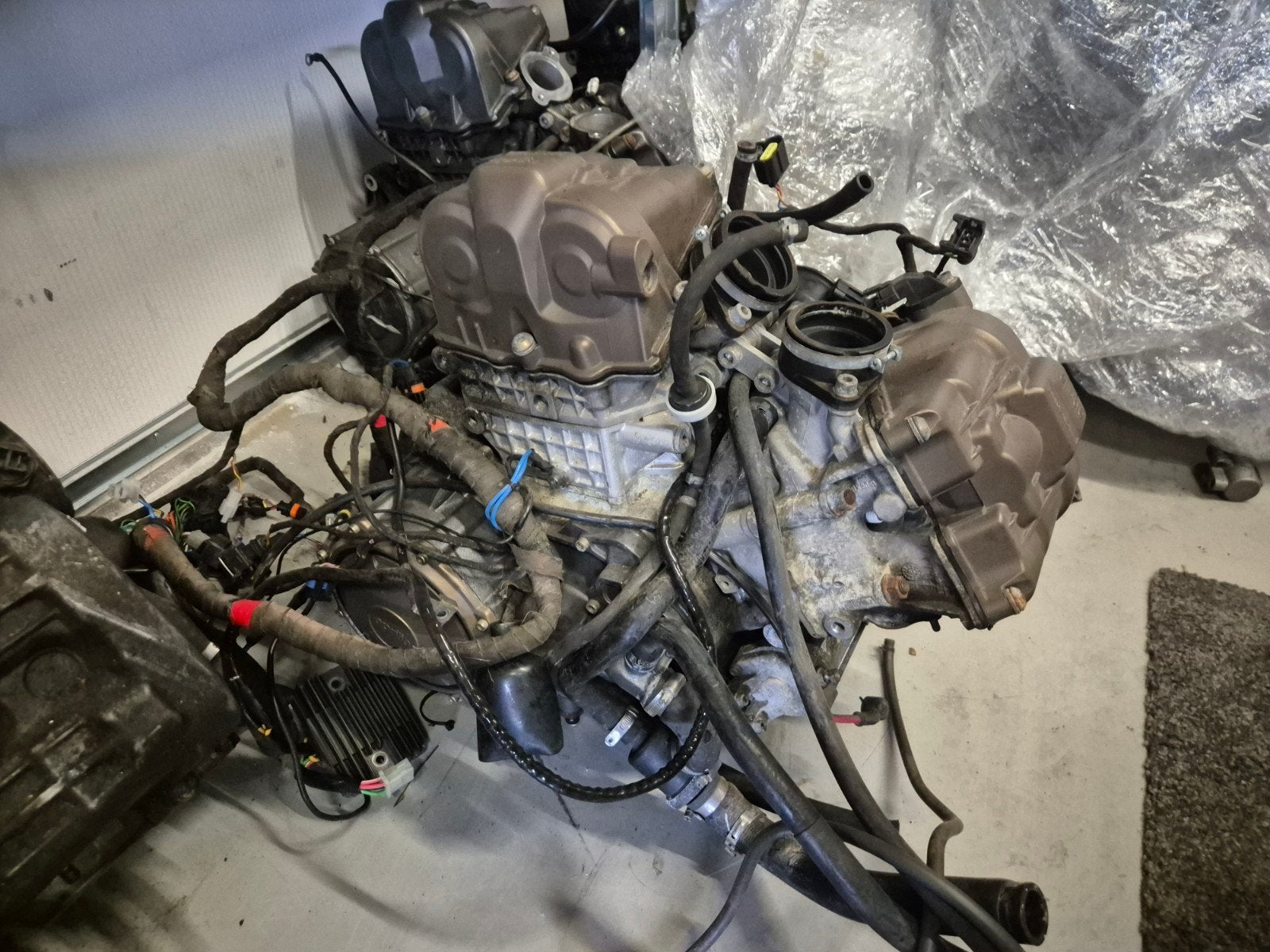 Motorblok compleet Aprilia RSV1000R 2004-2009, Gebruikt, -, Aprilia, -