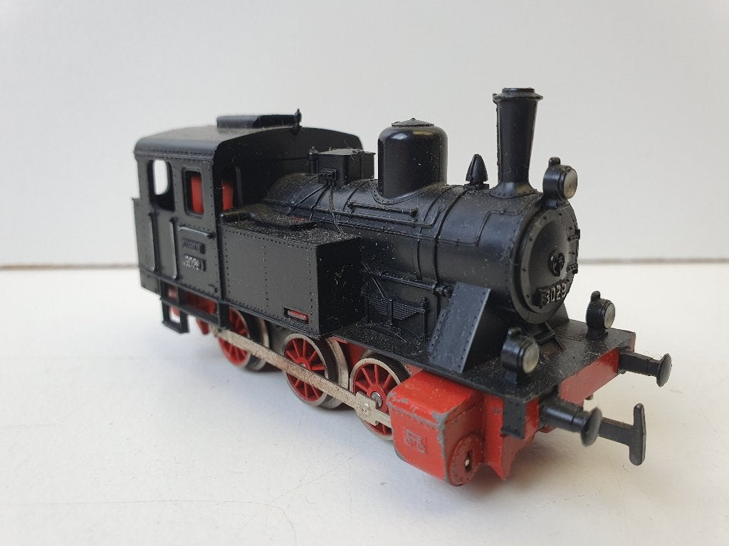 MARKLIN H0 3029 eenvoudige stoomloc. analoog wisselstroom, Wisselstroom, Gebruikt, Locomotief, Ophalen of Verzenden