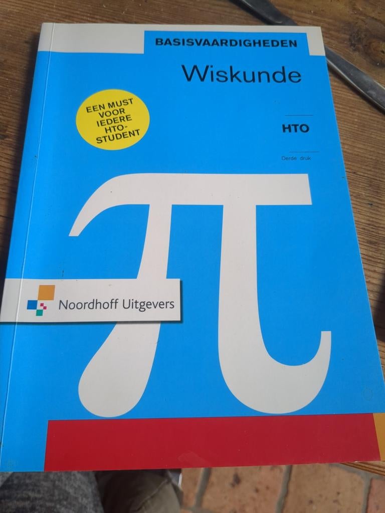 Basisvaardigheden Wiskunde HTO - Essentieel voor HBO, Boeken, Studieboeken en Cursussen, Ophalen of Verzenden