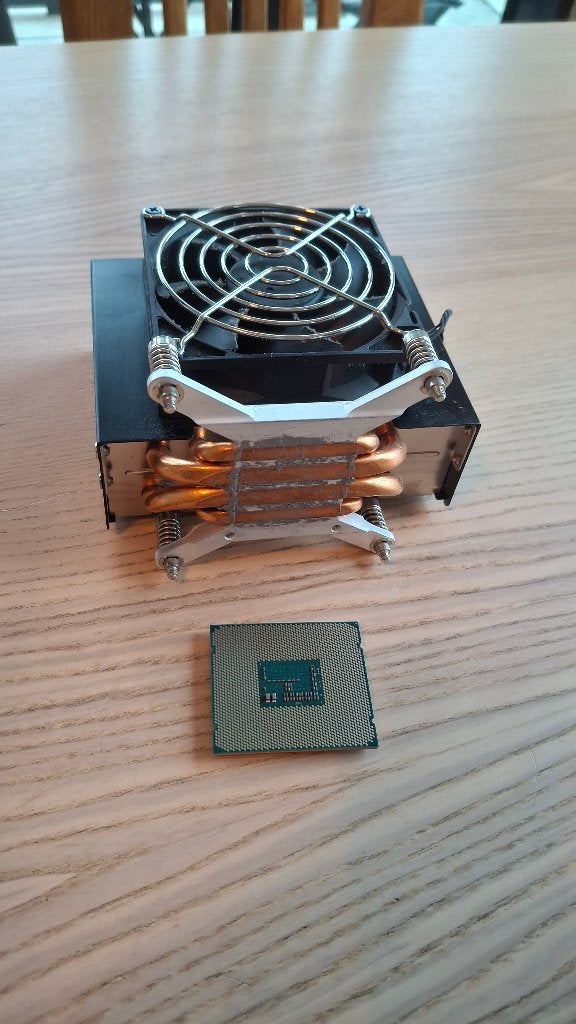 HP workstation CPU-koeler (HP Z440/Z640/Z840), Ophalen of Verzenden, Zo goed als nieuw, Luchtkoeling