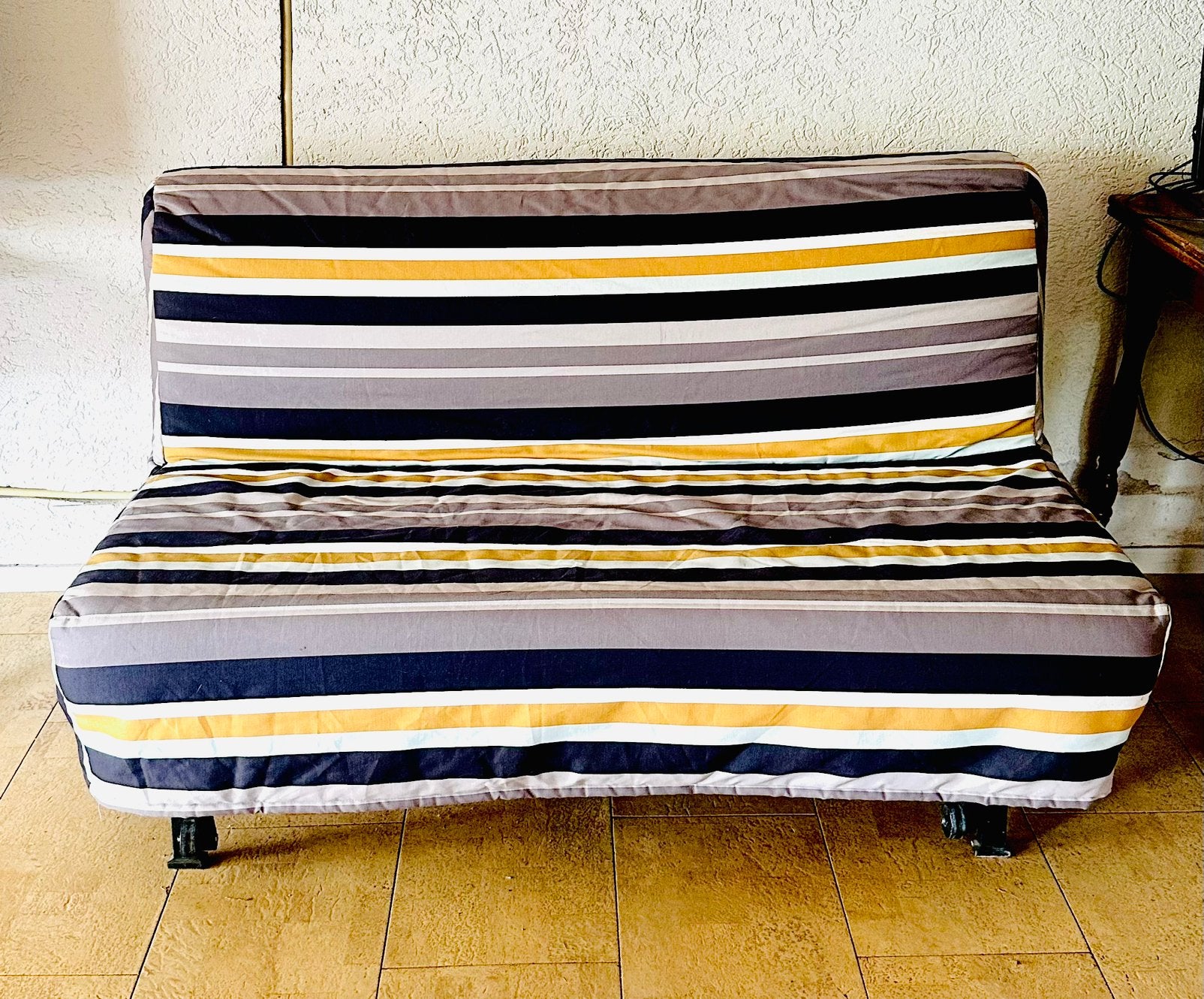 Ikea uitklap slaap bank, Ophalen, Zo goed als nieuw, Tweepersoons, 140 cm