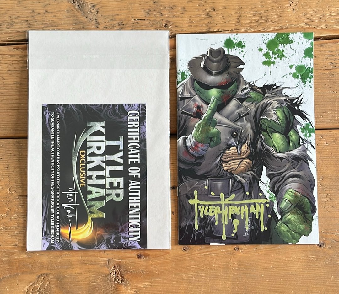 Teenage Mutant Ninja Turtles #1  Tyler Kirkham TMNT IDW, Eén comic, Ophalen of Verzenden, Zo goed als nieuw, Amerika