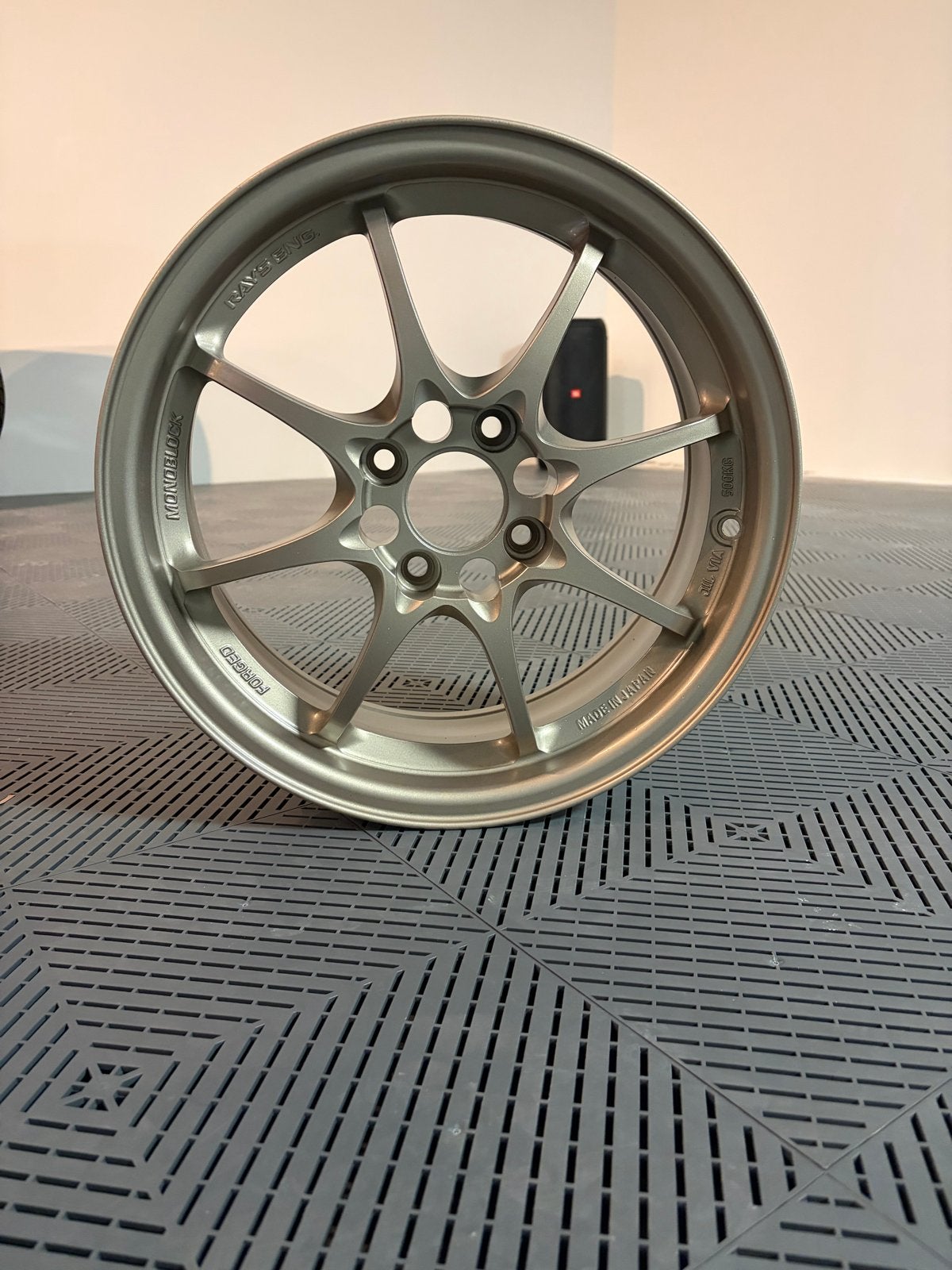 Originele RAYS / Volk Racing gesmede 15 inch velgen, Ophalen, Gebruikt, 15 inch, Velg(en)