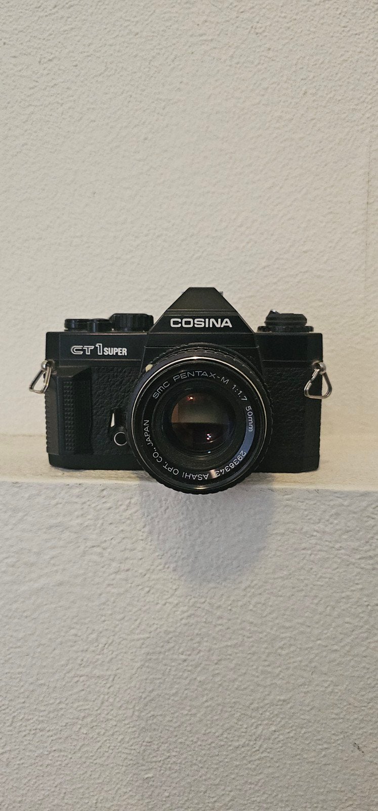 Cosina CT1 Super met SMC Pentax 1:1.7 50mm lens, Ophalen, Gebruikt, Spiegelreflex, Overige Merken