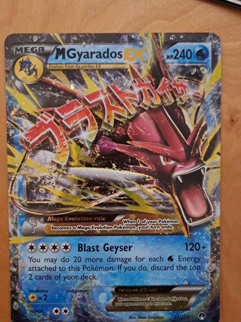 Jumbo Mgyarados, Ophalen, Zo goed als nieuw, Losse kaart, Foil