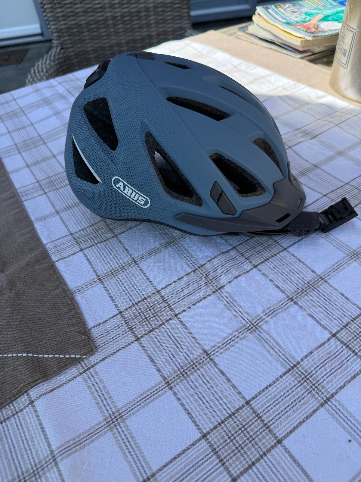 ABUS Urban-I 3.0 Fietshelm - Maat M (52-58cm), Fietsen en Brommers, Ophalen of Verzenden, Zo goed als nieuw, M, Heer of Dame
