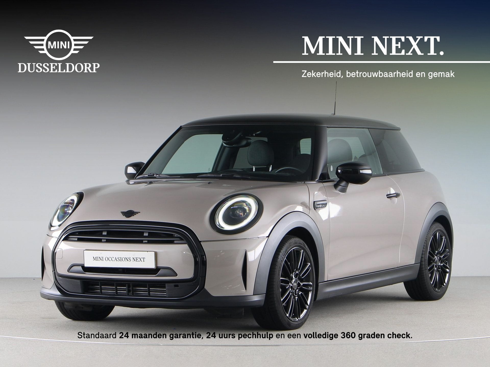 MINI Cooper Camden Edition Aut. (bj 2022, automaat), Auto's, Dealer onderhouden, 136 pk, Gebruikt, Met garantie (alle)