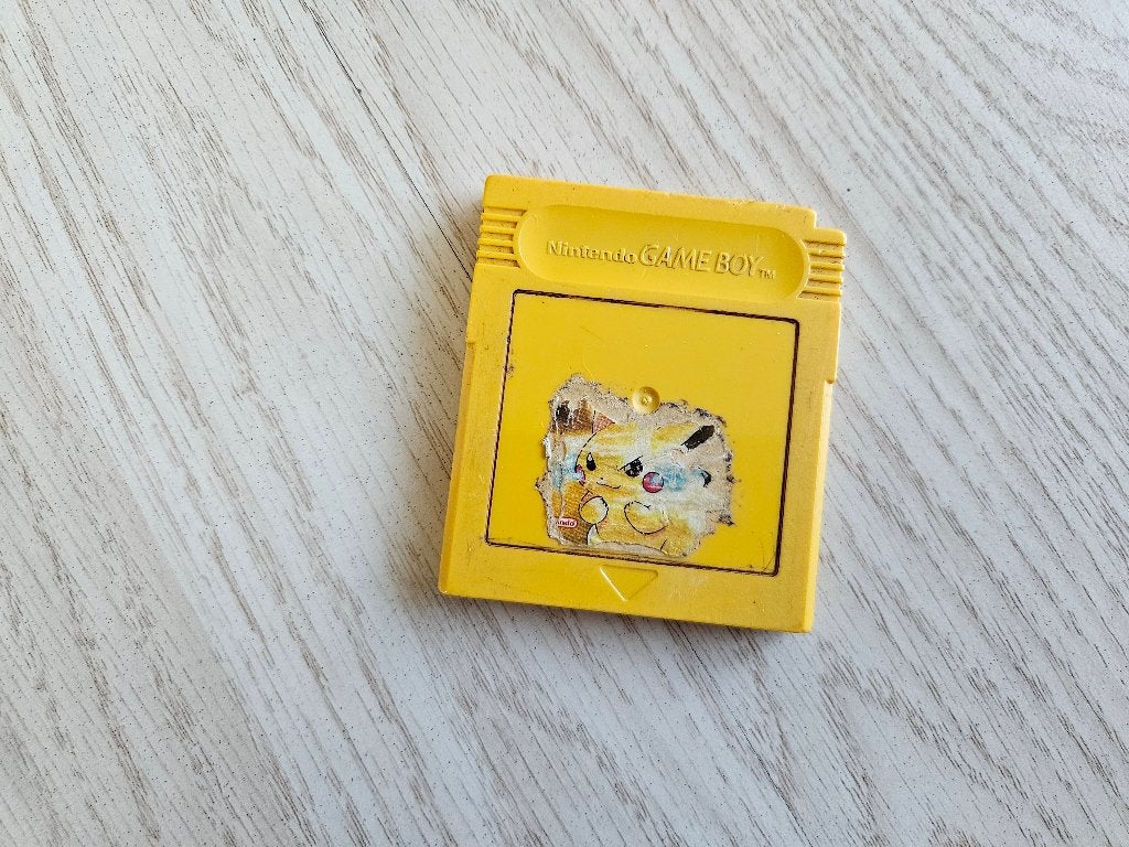 Pokémon Yellow Version - Game Boy, Gebruikt, 1 speler, Ophalen of Verzenden, Role Playing Game (Rpg)